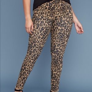 Leopard Print Lane Bryant Skinny Pants